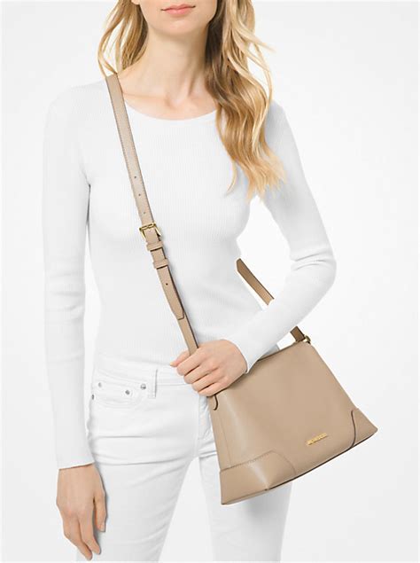 Michael Michael Kors Crosby Medium Pebbled Leather 